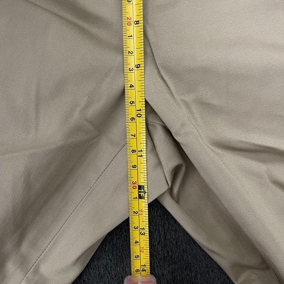 Claudia EV Women's Khaki Capri Pants, Size 14 NWT - Picture 5 of 7